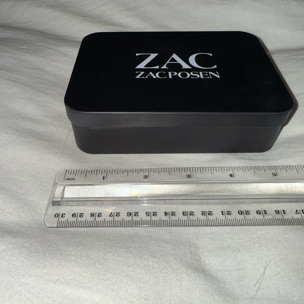 Zac Posen Black Tin Box